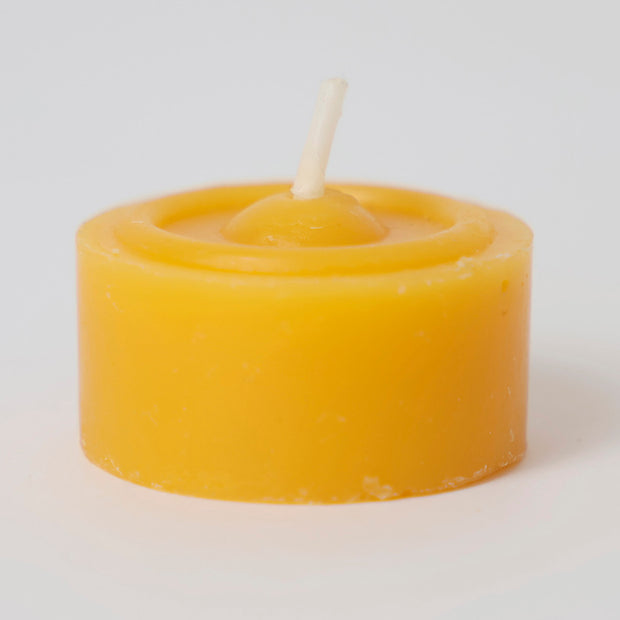 CAJA DE VELAS DE TÉ 100% CERA DE ABEJA