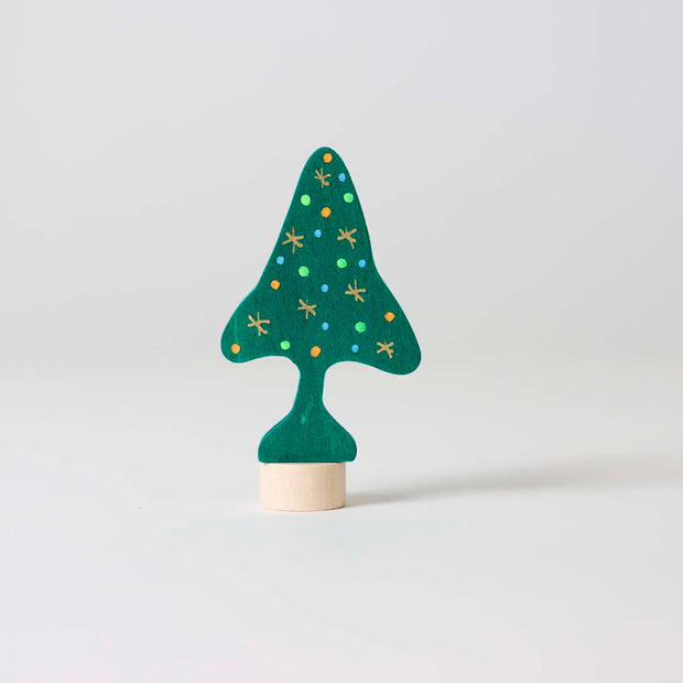 FIGURITA DE MADERA ÁRBOL DE NAVIDAD