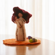 FIGURA DE LANA CARDADA OTOÑO 🍂