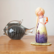 FIGURA DE LANA CARDADA VERANO 🐚