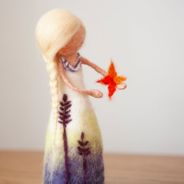 FIGURA DE LANA CARDADA VERANO 🐚