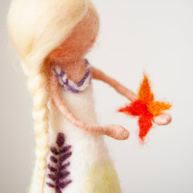FIGURA DE LANA CARDADA VERANO 🐚