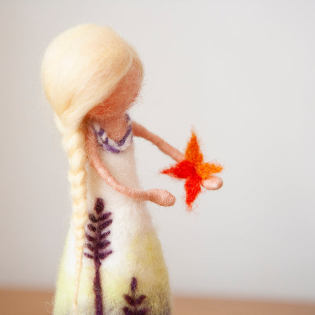 FIGURA DE LANA CARDADA VERANO 🐚