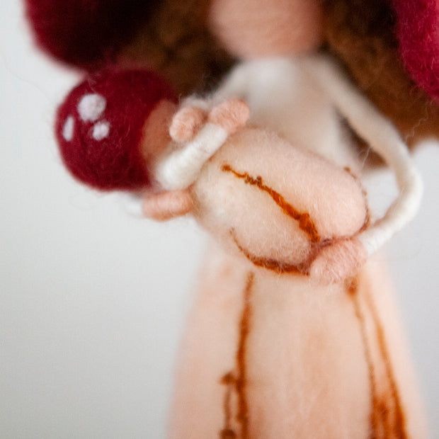 FIGURA DE LANA CARDADA OTOÑO 🍂