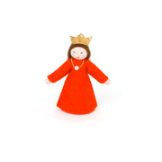 FIGURITA PRINCESA CON VESTIDO ROJO