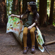 PAÑUELO Y GUIRNALDA DE SEDA