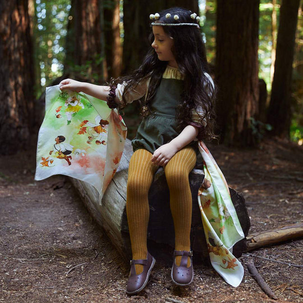 PAÑUELO Y GUIRNALDA DE SEDA